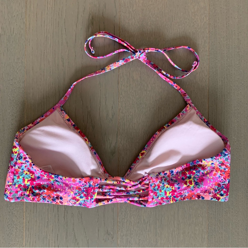 Gap Pink Floral Bikini Top - Picture 2 of 3